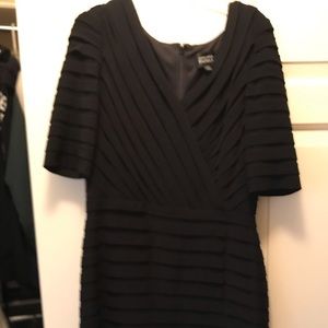 Adrianna Papell black dress size 10